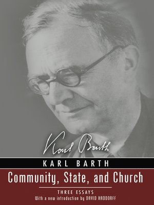 cover image of Community, State, and Church